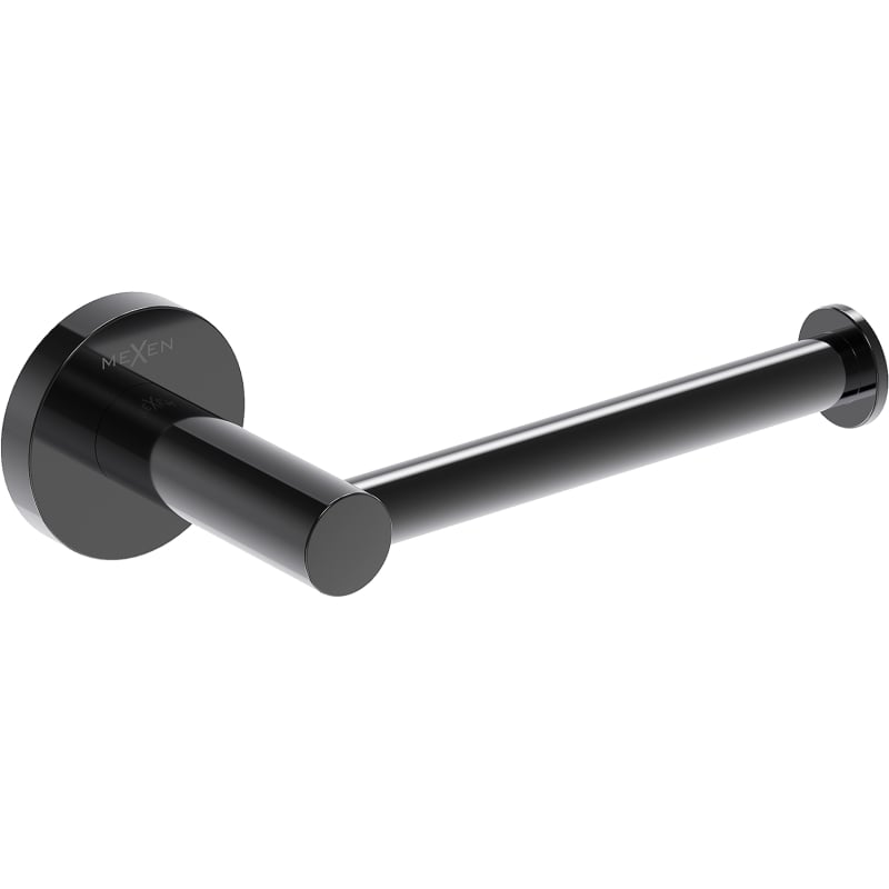 Mexen Ovio toilet paper holder, black chrome - 70A19525-73