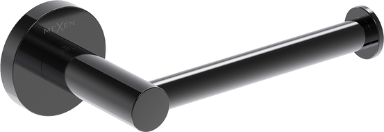 Mexen Ovio toilet paper holder, black chrome - 70A19525-73