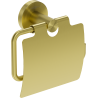Mexen Ovio toilet paper holder, brushed gold - 70A19521-55