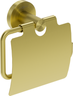 Mexen Ovio toilet paper holder, brushed gold - 70A19521-55