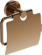 Mexen Ovio toilet paper holder, rose gold - 70A19521-60