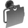 Mexen Ovio toilet paper holder, brushed gun gray - 70A19521-66