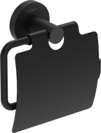 Mexen Ovio toilet paper holder, black - 70A19521-70