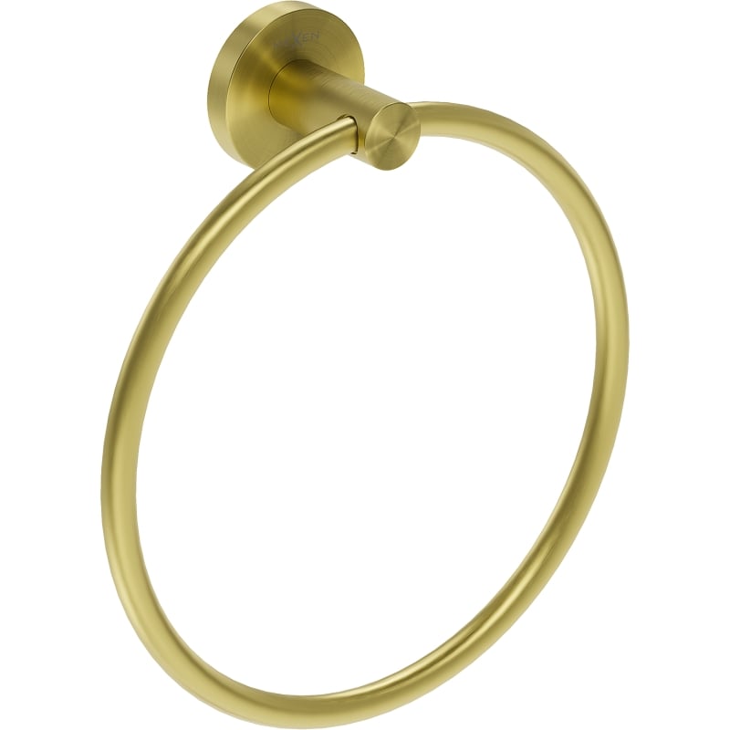 Mexen Ovio towel rack, brushed gold - 70A19531-55
