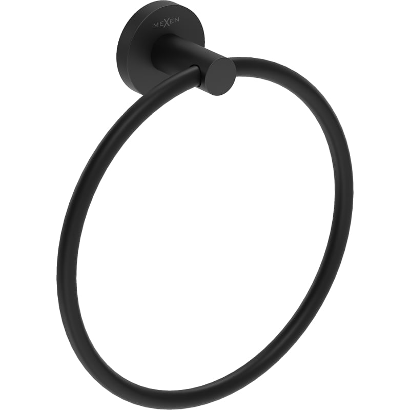 Mexen Ovio towel rack, black - 70A19531-70