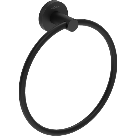 Mexen Ovio towel rack, black - 70A19531-70