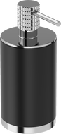 Mexen Triv standing soap dispenser, black/chrome - 70A33059-00B