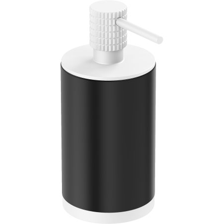 Mexen Triv standing soap dispenser, black/white - 70A33059-20B
