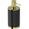 Mexen Triv standing soap dispenser, black/gold - 70A33059-50B