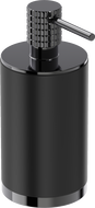 Mexen Triv standing soap dispenser, black/black chrome - 70A33059-73B
