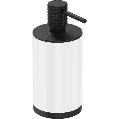 Mexen Triv standing soap dispenser, white/black - 70A33059-70W