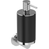 Mexen Triv soap dispenser, black/chrome - 70A33058-00B