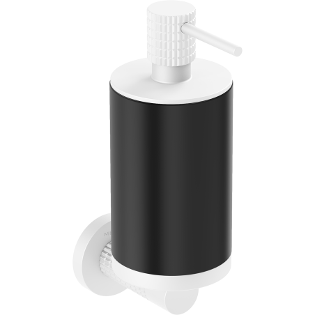 Mexen Triv soap dispenser, black/white - 70A33058-20B