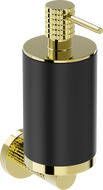Mexen Triv soap dispenser, black/gold - 70A33058-50B