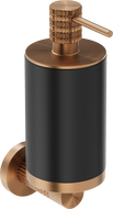 Mexen Triv soap dispenser, black/brushed copper - 70A33058-65B