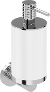 Mexen Triv soap dispenser, white/chrome - 70A33058-00W