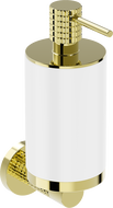 Mexen Triv soap dispenser, white/gold - 70A33058-50W