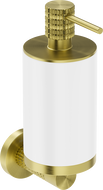 Mexen Triv soap dispenser, white/brushed gold - 70A33058-55W