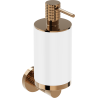 Mexen Triv soap dispenser, white/pink gold - 70A33058-60W