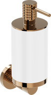 Mexen Triv soap dispenser, white/pink gold - 70A33058-60W