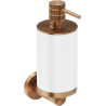Mexen Triv soap dispenser, white/brushed copper - 70A33058-65W