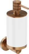 Mexen Triv soap dispenser, white/brushed copper - 70A33058-65W