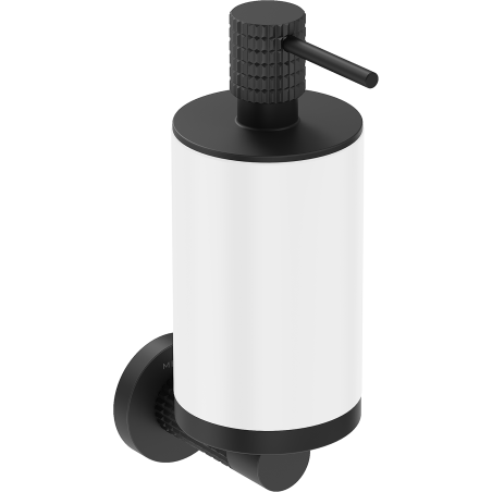 Mexen Triv soap dispenser, white/black - 70A33058-70W