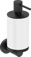 Mexen Triv soap dispenser, white/black - 70A33058-70W