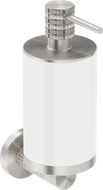Mexen Triv soap dispenser, white/brushed nickel - 70A33058-97W