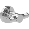 Mexen Triv double towel hook, chrome - 70A33012-00