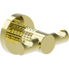 Mexen Triv double towel hook, gold - 70A33012-50