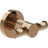 Mexen Triv double towel hook, rose gold - 70A33012-60