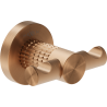 Mexen Triv double towel hook, brushed copper - 70A33012-65