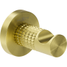 Mexen Triv towel hook, brushed gold - 70A33011-55