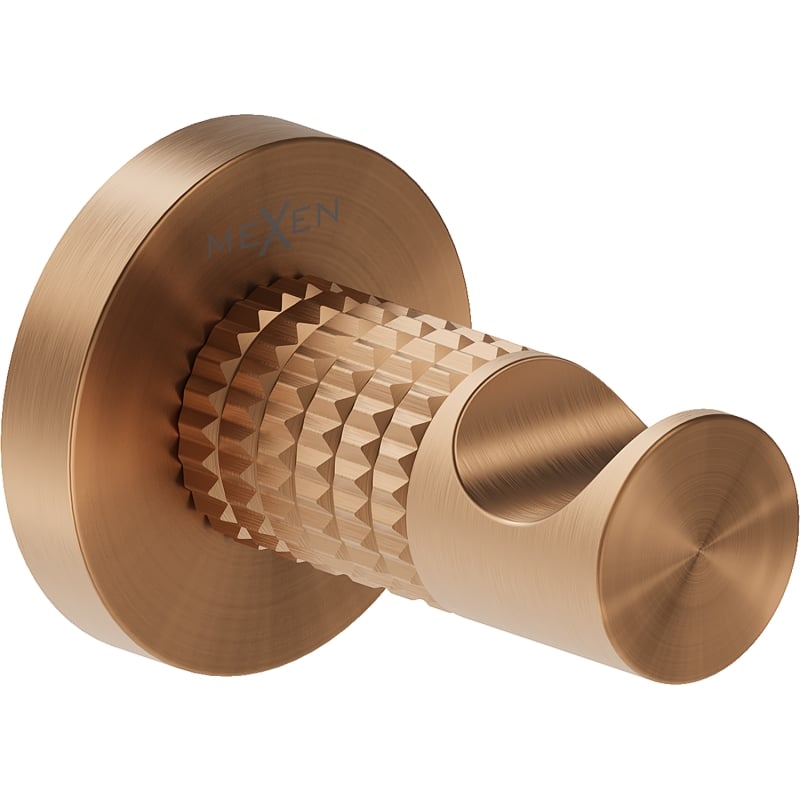 Mexen Triv towel hook, brushed copper - 70A33011-65