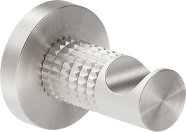 Mexen Triv towel hook, brushed nickel - 70A33011-97