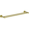 Mexen Triv double towel rack, gold - 70A33047-50