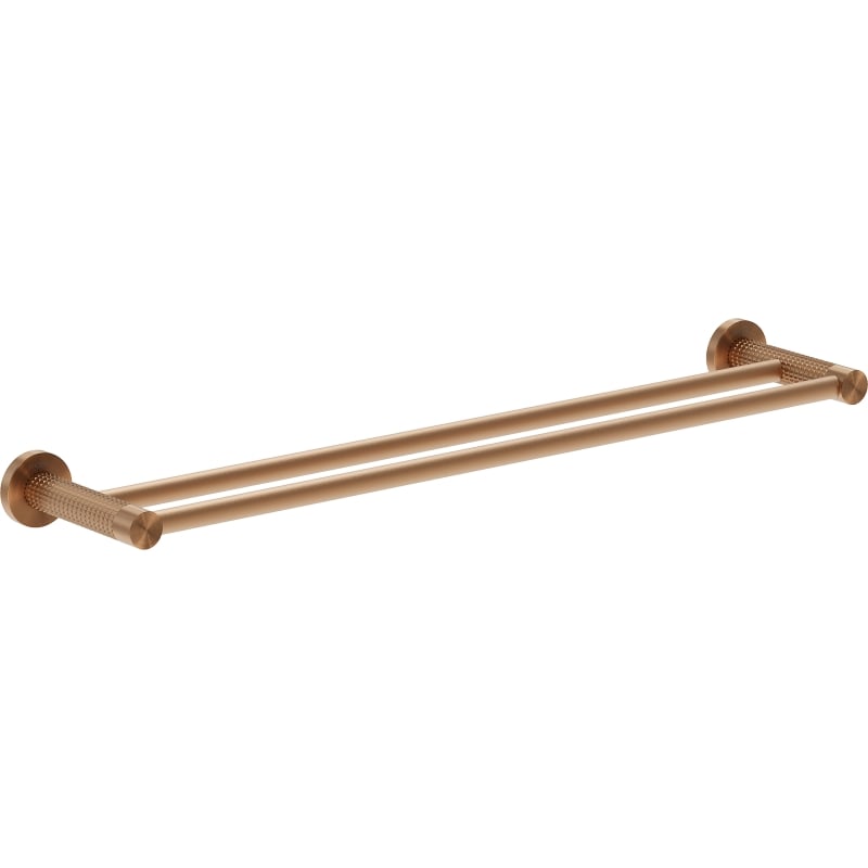 Mexen Triv double towel rack, brushed copper - 70A33047-65