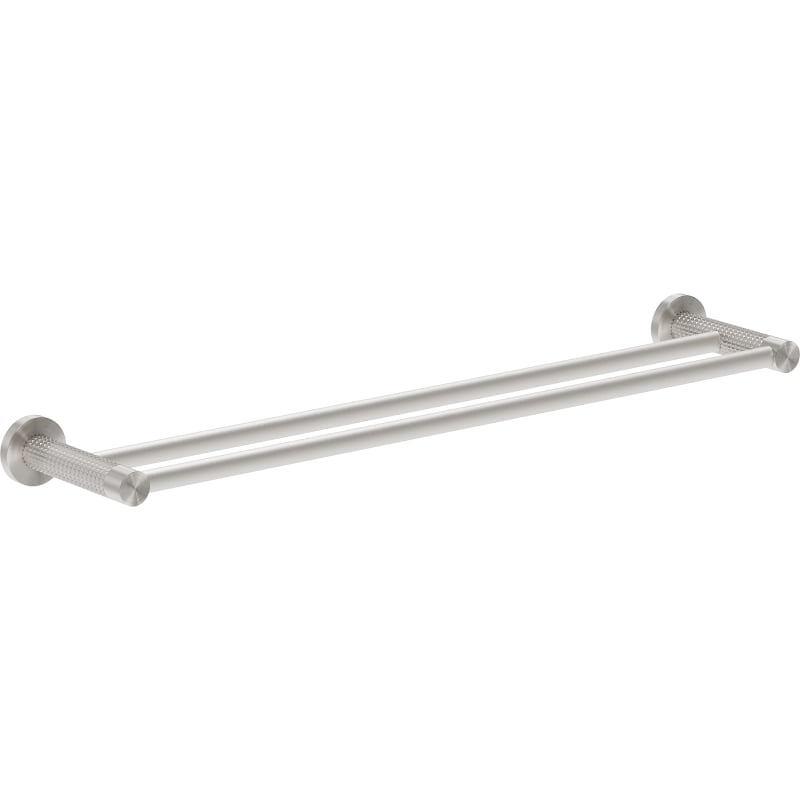 Mexen Triv double towel rack, brushed nickel - 70A33047-97