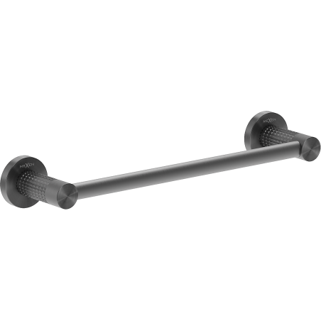 Mexen Triv towel rack, brushed gun gray - 70A33041-66