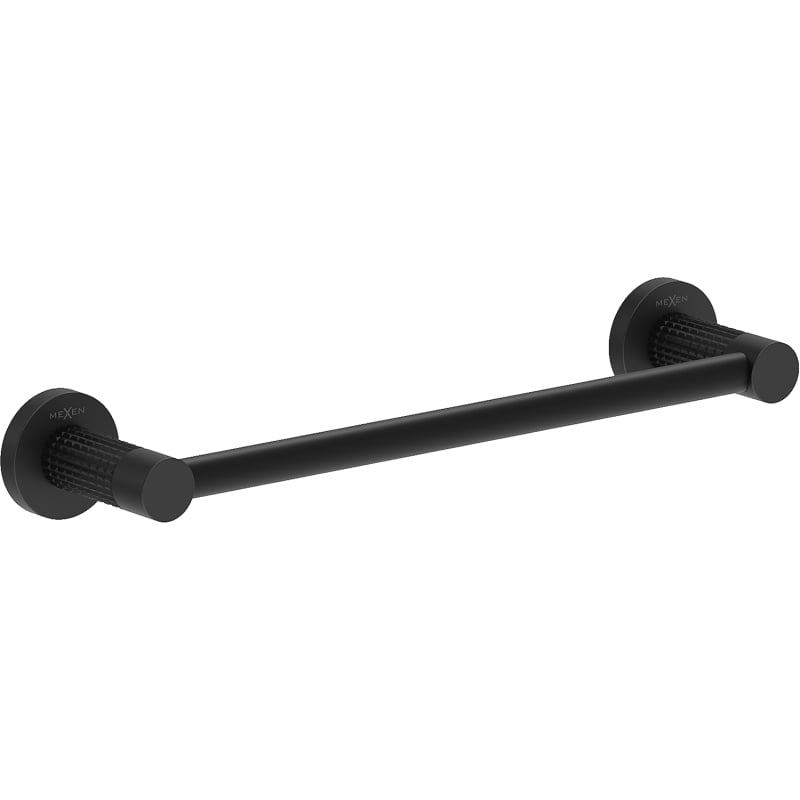 Mexen Triv towel rack, black - 70A33041-70