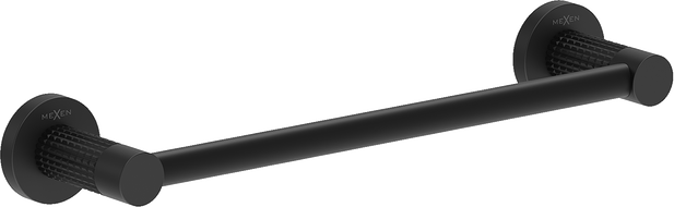 Mexen Triv towel rack, black - 70A33041-70