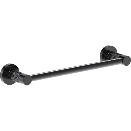 Mexen Triv towel rack, black chrome - 70A33041-73