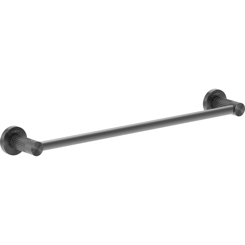 Mexen Triv towel rack, brushed gun gray - 70A33043-66