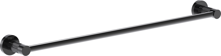 Mexen Triv towel rack, black chrome - 70A33045-73