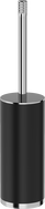Mexen Triv freestanding toilet brush, black/chrome - 70A33073-00B