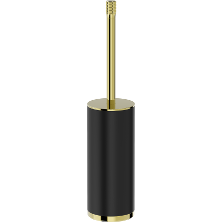 Mexen Triv freestanding toilet brush, black/gold - 70A33073-50B