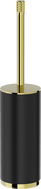 Mexen Triv freestanding toilet brush, black/gold - 70A33073-50B