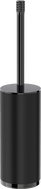 Mexen Triv freestanding toilet brush, black/black chrome - 70A33073-73B