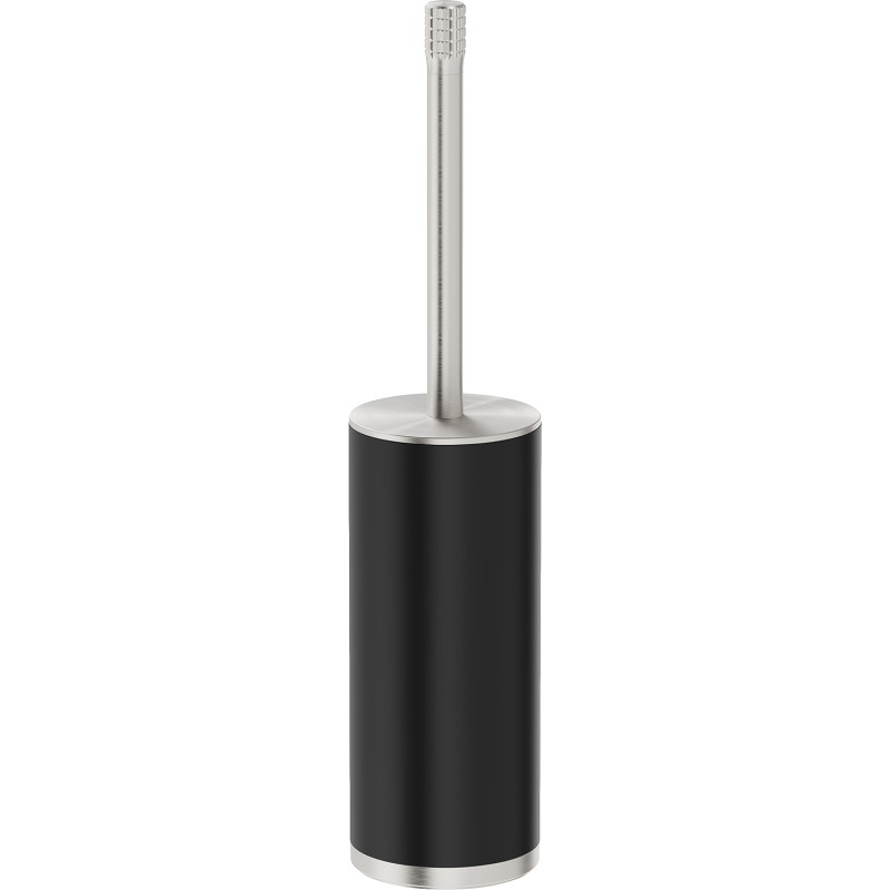 Mexen Triv standing toilet brush, black/brushed nickel - 70A33073-97B